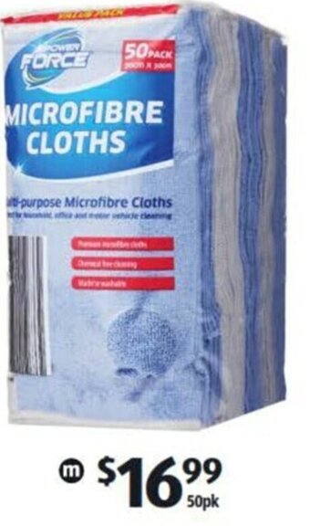 ALDI Microfibre Cloths 50Pk offer