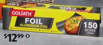 ALDI Goliath Aluminium Foil 150M offer
