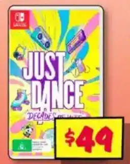 JB Hi-Fi Just Dance Decades offer