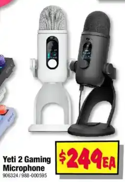 JB Hi-Fi Yeti 2 Gaming Microphone offer