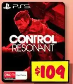 JB Hi-Fi Control Resonant offer