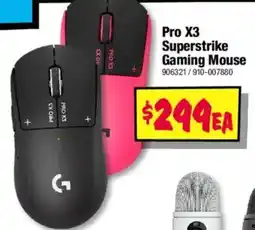 JB Hi-Fi Logitech Pro X3 Superstrike Gaming Mouse offer