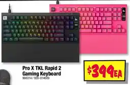 JB Hi-Fi Logitech Pro X TKL Rapid 2 Gaming Keyboard offer