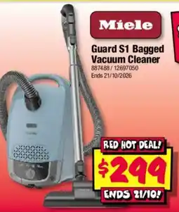 JB Hi-Fi Miele Guard S1 Bagged Vacuum Cleaner offer