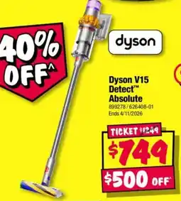 JB Hi-Fi Dyson V15 Detect Absolute offer