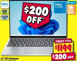 JB Hi-Fi Dell 13" XPS Notebook offer
