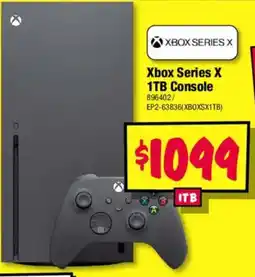 JB Hi-Fi Xbox Series X 1TB Console offer