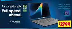 JB Hi-Fi 14" Asus GoogleBook offer