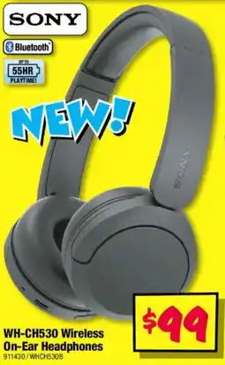 JB Hi-Fi Sony WH-CH530 Wireless On-Ear Headphones offer