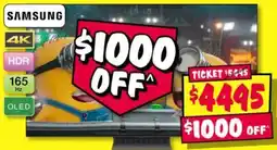 JB Hi-Fi Samsung OLED offer