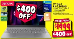 JB Hi-Fi Lenovo 14" Yoga 7 2-in-1 Notebook offer