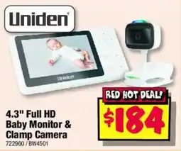 JB Hi-Fi Uniden Baby Monitor & Clamp Camera offer