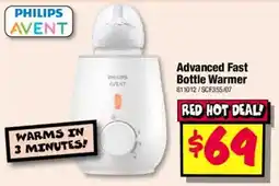 JB Hi-Fi Philips Avent Advanced Fast Bottle Warmer offer