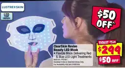 JB Hi-Fi ClearSkin Revive Beauty LED Mask offer