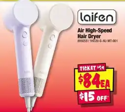 JB Hi-Fi laifen Air High-Speed Hair Dryer offer
