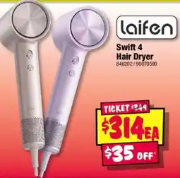 JB Hi-Fi Laifen Swift 4 Hair Dryer offer