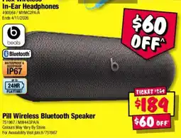 JB Hi-Fi Pill Wireless Bluetooth Speaker offer