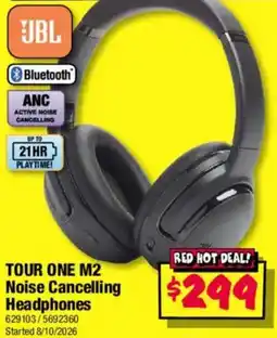 JB Hi-Fi JBL Tour One M2 Noise Cancelling Headphones offer