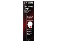 Direct Chemist Outlet Betadine Ready to Use Sore Throat Gargle 120ml offer