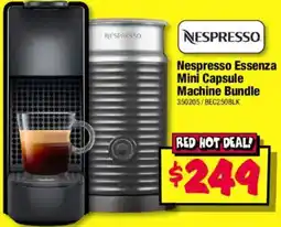 JB Hi-Fi Nespresso Essenza Mini Capsule Machine Bundle offer