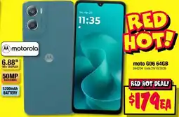 JB Hi-Fi motorola moto G06 64GB offer
