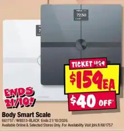 JB Hi-Fi Body Smart Scale offer