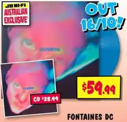 JB Hi-Fi Dopamine chamber by Fontaines DC offer