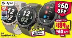 JB Hi-Fi Ryze Trek Smart Watch GPS offer