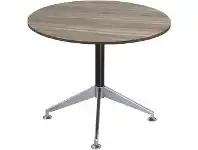 Stilford Round Meeting Table 900mm Walnut