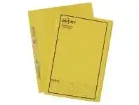 Officeworks Avery Foolscap Spiral Spring File Yellow offer