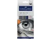 Officeworks Faber-Castell Graphite Sketch Set 8 Piece offer