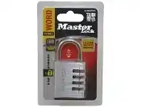 Officeworks Master Lock 40mm Word Padlock offer