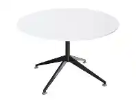 Officeworks Stilford 1200mm Round Meeting Table White offer