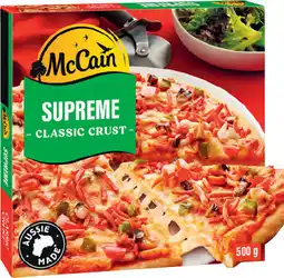 IGA McCain Family Pizza Selected Varieties offer