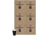 J.Burrows Corrugated Cups 473mL 600 Pack