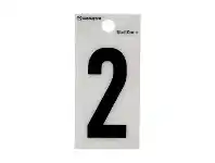 Officeworks Sandleford Self Adhesive Number White 60mm 2 offer