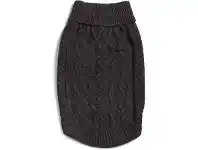 BIG W Tails Cable Knit Pet Jumper 30cm - Grey offer