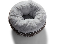 BIG W Perfect Pet Snuggle Bed - Dark Grey offer