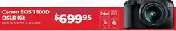 Teds Cameras Canon EOS 1500D DSLR Kit offer