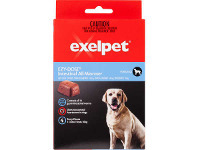 Exelpet Ezy-Dose Intestinal All-Wormer for Dogs 4 Pack