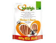 VitaPet JerHigh Chicken Straps with Bacon Flavour 400g