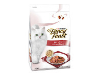 BIG W Fancy Feast Beef Salmon & Cheese Adult Dry Cat Food 1.4kg offer