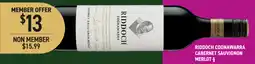 Dan Murphy's Riddoch Coonawarra Cabernet Sauvignon Merlot offer