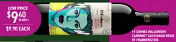 Dan Murphy's 19 Crimes Halloween Cabernet Sauvignon Bride of Frankenstein offer