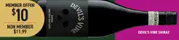 Dan Murphy's Devil's Vine Shiraz offer