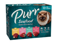 Coles Purr Cat Food 12x85g offer