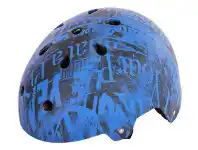 BIG W Rosebank ‘Shakedown’ Helmet - Blue Graffiti offer