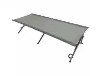 BCF Wanderer Flinders Premium Camper X-Leg Stretcher Single Lightweight Grey offer