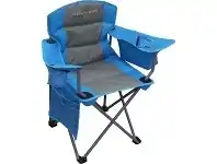 BCF Wanderer Kids Kids&#039; Cooler Arm Chair Blue 45x68x75cm Eye-catching Striped offer