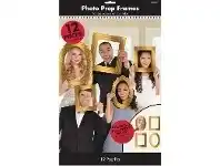 The Party People Shop Photo Booth Props - Gold Frames, Assorted offer